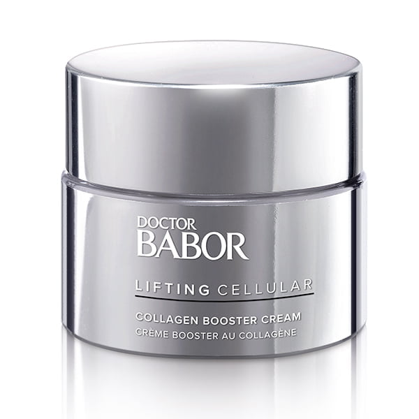 Doctor Babor Lifting Cellular Collagen Booster Cream er et multiaktivt hyaluronsyrekompleks og marint kollagen som gir huden intens fuktighet og hjelper huden å forbli fleksibel som resulterer i en synlig glattere og yngre hudfarge.