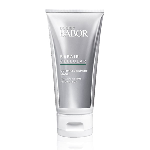 Doctor Babor Repair Cellular Ultimate Repair Mask støtter hudens naturlige foryngelsesprosess, noe som resulterer i et jevnere utseende og forynget hudfarge.