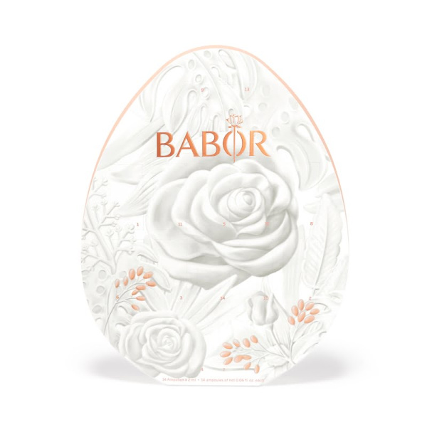 Årets påskeegg fra Babor inneholder 14 ampuller. Lyst på vårfrisk hud? BABOR Ampulle påskeegg er den perfekte følgesvenn for en frisk start på våren.