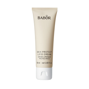 Babor Skin Protect Lipid Cream er en beskyttende og fuktighetsgivende ansiktskremen som gir næring til hud som er spesielt stresset om vinteren av kulde, vind og tørr oppvarmet luft og etterlater en rik, matt lipidfilm som beskytter og pleier den intensivt.