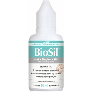 BioSil® dråper – Advanced Collagen Generator, 30 ml dråpeflaske.