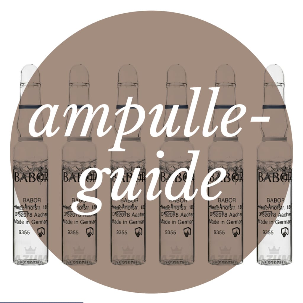 Babor ampulle guide sirkel