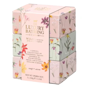 The Luxury Bathing Company Wildflowers Gentle Cleansing Bar Soaps