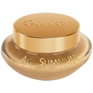 Age Summum Scrub er en luksuriøs anti-ageing peeling fra Guinot som kombinerer effektiv eksfoliering med nærende pleie. Den unike balmteksturen smelter til olje ved påføring og gir umiddelbar komfort, glød og en jevnere hudoverflate. Huden fremstår raskt glattere, mer strålende og fyldigere: Reduserer synlig fine linjer og rynker Gir umiddelbar glød og forbedret hudtekstur Etterlater huden myk, komfortabel og «plumpet»
