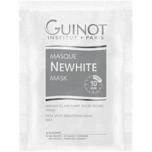 Newhite Masque Éclaircissante er en effektiv 10-minutters maske som gir umiddelbar glød og jevnere hudtone. Reduserer pigmentering og ujevnheter Gir klarere, friskere hud Perfekt som quick-fix før en anledning Kan også brukes som en 7-dagers kur for mer langvarig resultat.