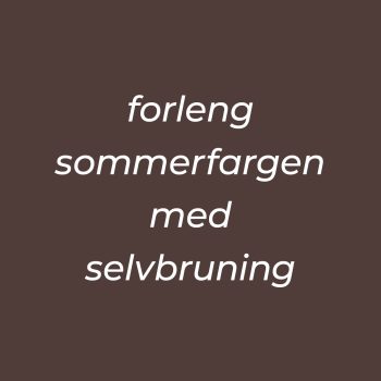 2025 Selvbruning hovedbilde