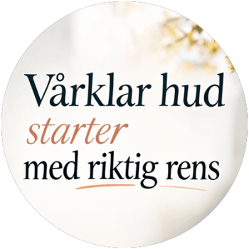 vårklar hud starter med riktig rens sirkel